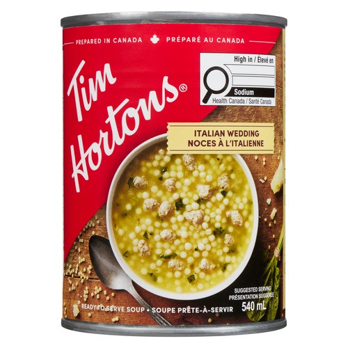 Tim Hortons Canned Soup Italian Wedding 540 ml