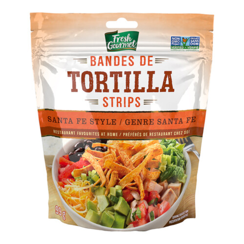 Fresh Gourmet Salad Toppings Tortilla Strips Santa Fe Style 99 g