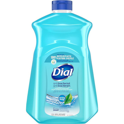 Dial Hydrating Liquid Hand Soap Refill Spring Water 1.53 L