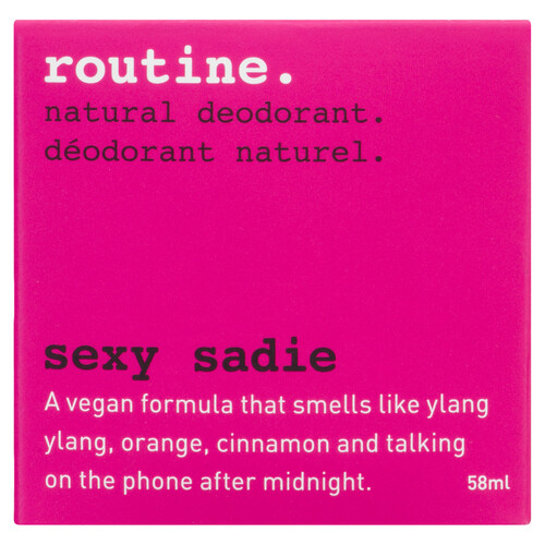 Routine Natural Deodorant Sexy Sadie 58 ml