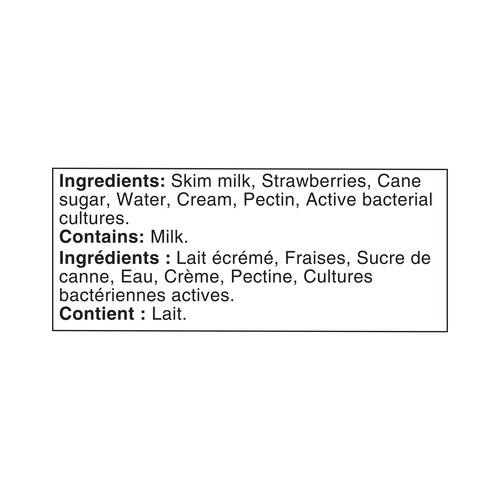 Siggi's Skyr Yogurt 2% Strawberry 4 x 100 g