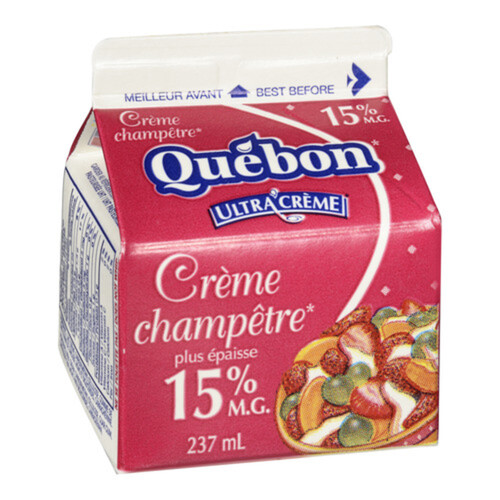 Quebon 15 Country Style Cream 237 ml Voilà Online Groceries & Offers