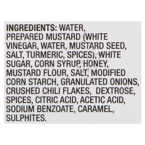 Chris Brothers Honey Mustard Hot And Sweet 250 ml 