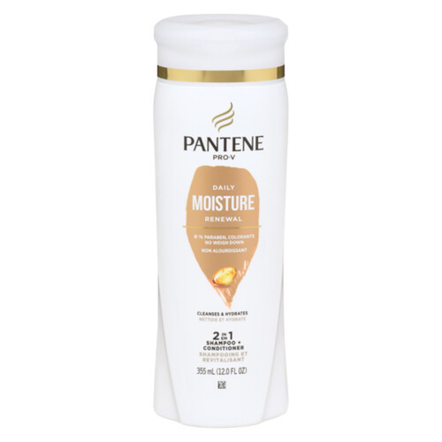 Pantene 2 in 1 Moisture Shampoo & Conditioner 355 ml