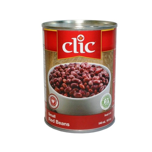 Clic Canned Red Beans Small 540 ml 