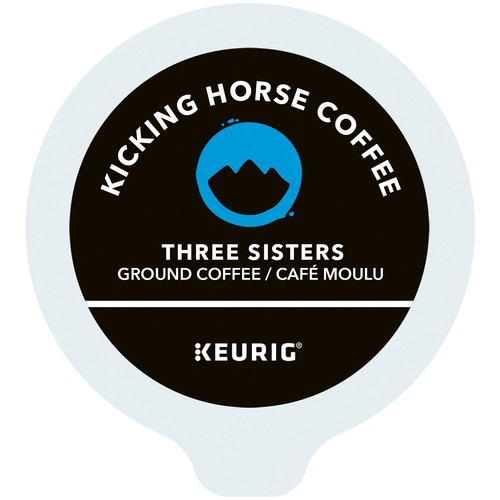 Kicking Horse Three Sisters K-Cup Coffee Pods Medium Roast 10 Count