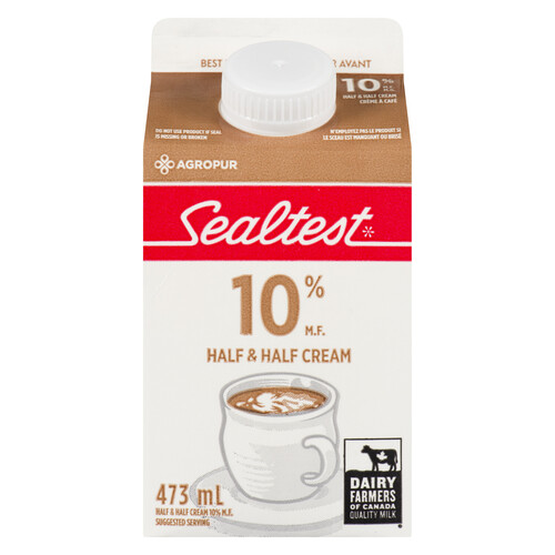 Voila Online Grocery Delivery Sealtest 10 Half Half Coffee Cream 473 Ml