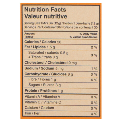 MadeGood Organic Mini Granola Bars Halloween Chocolate Chip 360 g Voilà Online Groceries & Offers