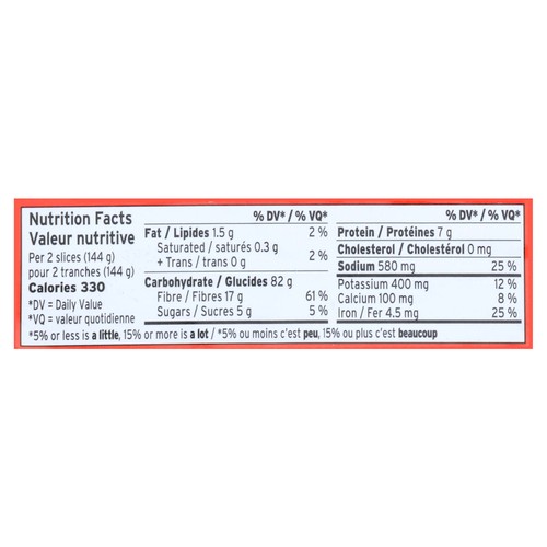 Mestemacher Bread Whole Rye 500 g