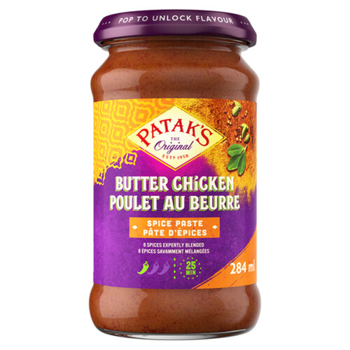 Patak's Original Spice Paste Butter Chicken 284 ml