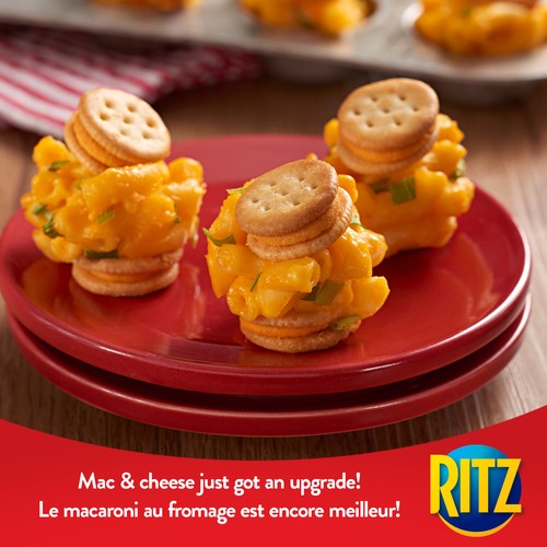 Christie Ritz Bits Sandwiches Cheese Flavoured Snack Crackers 180 g