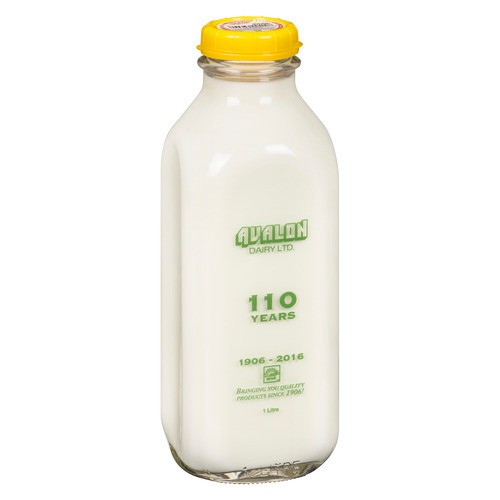 Avalon Organics Organic Skim Milk 1 L (bottle)