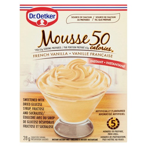 Dr. Oetker Instant Dessert Mix Mousse French Vanilla 28 g