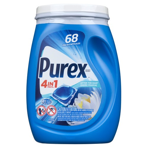 Purex Laundry After the Rain 4 in 1 Capsules 68 ea