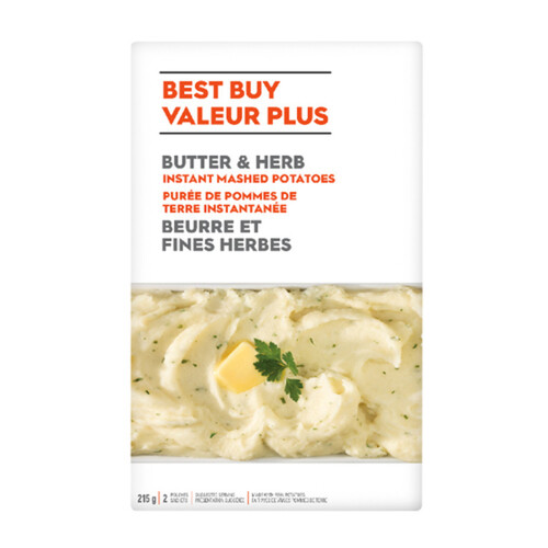 Best Buy Mashed Potatoes Butter And Herb 215 g