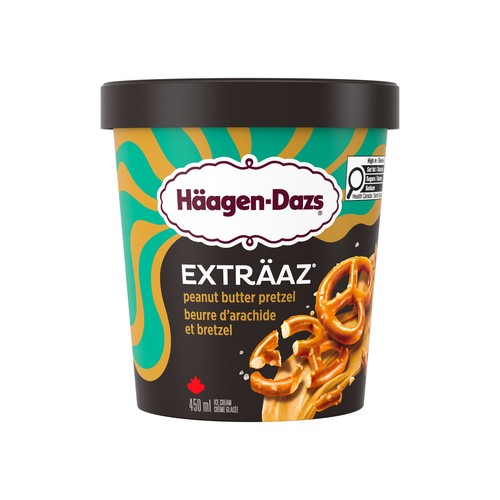 Haagen-Dazs Extraaz Ice Cream Peanut Butter Pretzel 450 ml