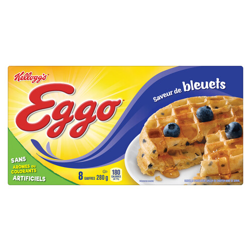 Kellogg's Eggo Frozen Waffles Blueberry 280 g