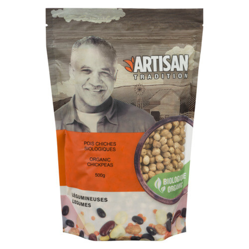 Artisan Organic Chickpeas 500 g