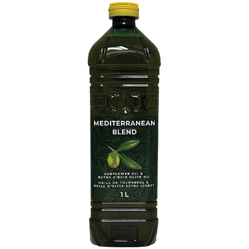 Mediterranean Blend Oil Extra Virgin Olive & Sunflower 1 L