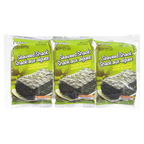 Paldo Seaweed Wasabi Flavour 15 g