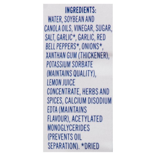 Kraft Salad Dressing Zesty Italian 250 ml