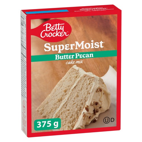 Betty Crocker SuperMoist Cake Mix Butter Pecan 375 g