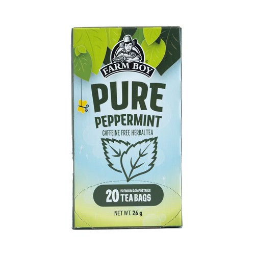Farm Boy Herbal Tea Peppermint Caffeine Free 20 Tea Bags