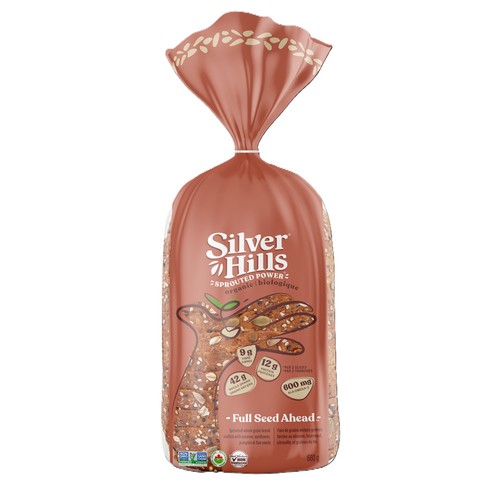 Silver Hills Organic Frozen Wheat Sprouted Bread Full Seed Ahead 680 g
