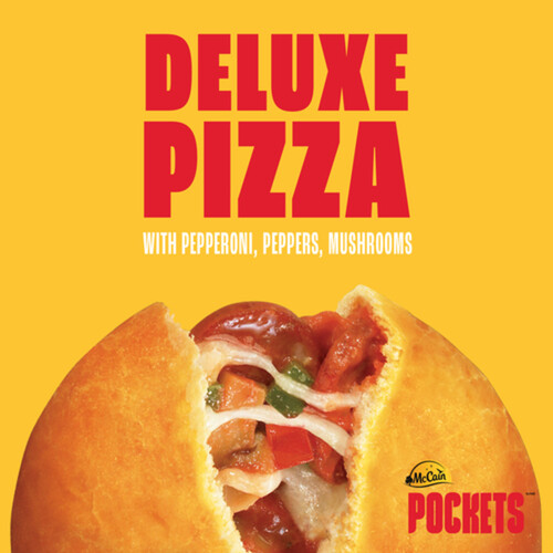 McCain Pizza Pockets Deluxe 3 x 100g