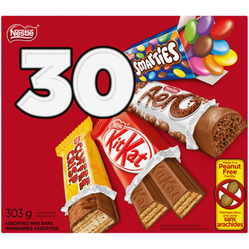 Nestlé Chocolate Mini Bars Assorted 30 Pack 303 g