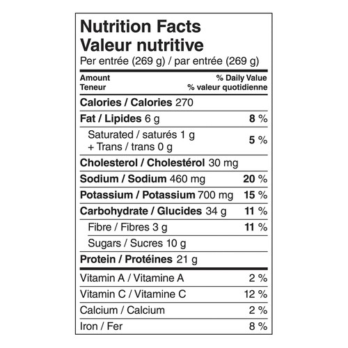 Healthy Choice Simply Frozen Steamer Kung Pao Chicken 269 g