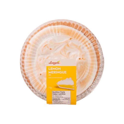 Longo's Pie Lemon Meringue 1 kg (frozen)