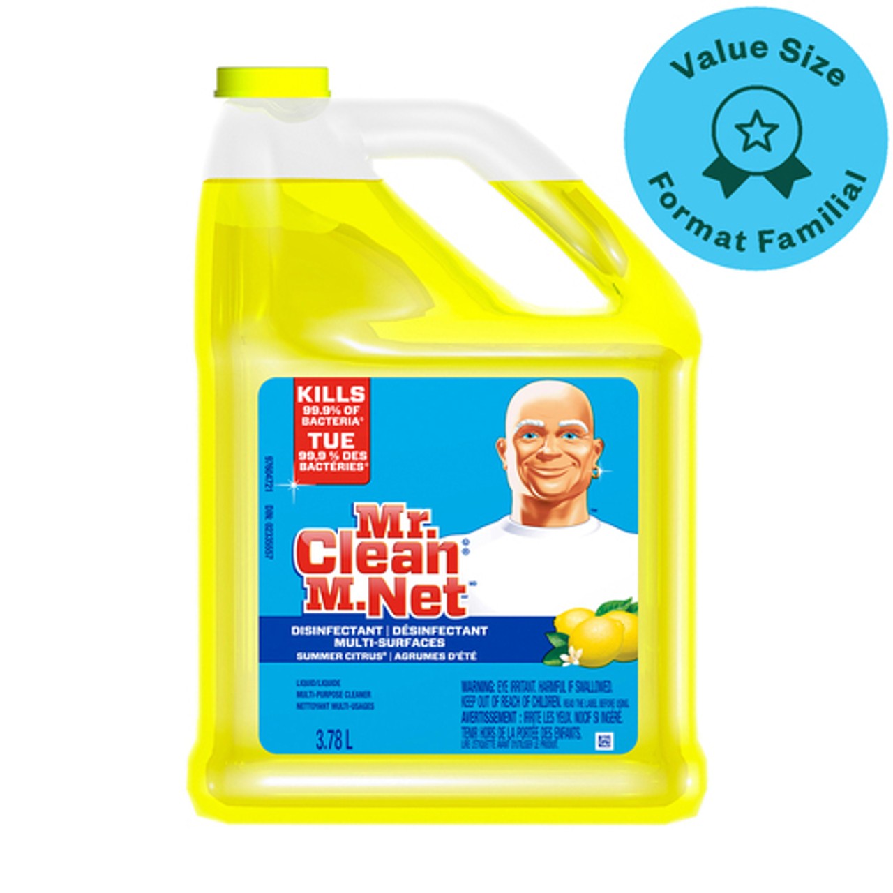 Mr Clean Multi-Surface Cleaner Summer Citrus 3.8 L - Voilà Online ...