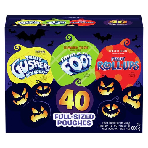 Betty Crocker Halloween Fruit Snacks Variety Pack 800 g