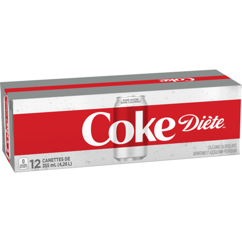 Coca-Cola Soft Drink Diet Coke 12 x 355 ml (cans)