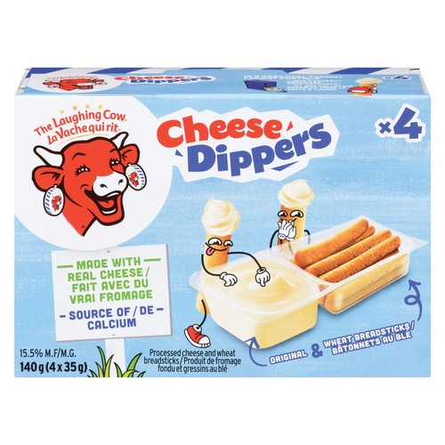The Laughing Cow Cheese Dippers Original 4 x 35 g