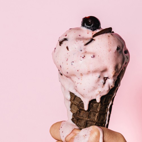 Stefano Faita Gelato Italian Style Cherry And Dark Chocolate 500 ml
