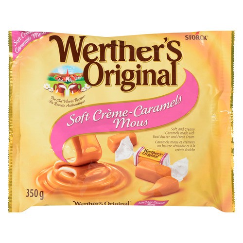 Werther's Original Candy Soft Creme Caramels 350 g