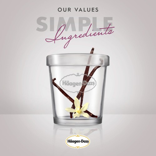 Häagen-Dazs Ice Cream Bars Minis Vanilla Almond 4 x 55 ml