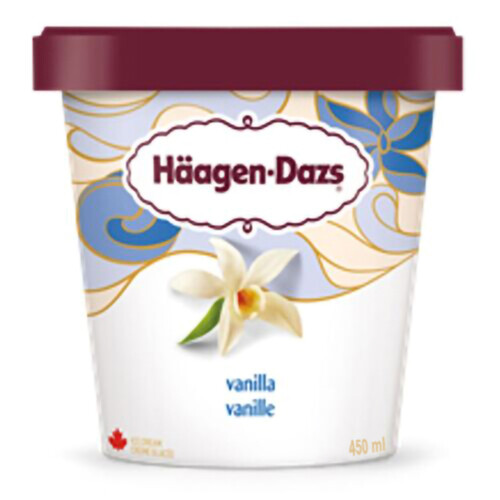 Häagen-Dazs Ice Cream Vanilla 450 ml