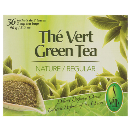 S Sens Green Tea Bags Natural 36 EA