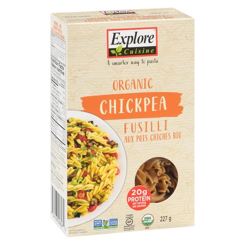 Explore Cuisine Organic Fusilli Chickpea 227 g