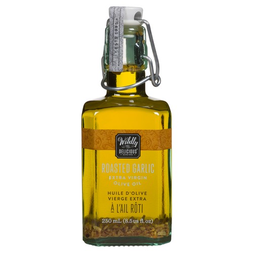 Wildly Delicious Olive Oil Extra Virgin Roasted Garlic 250 ml
