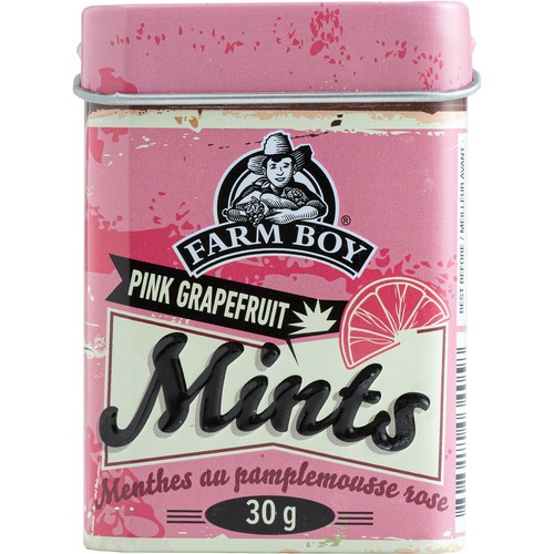 Farm Boy Mints Pink Grapefruit 30 g