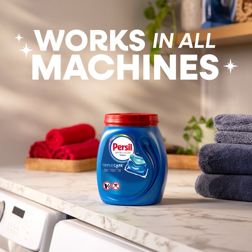 Persil TripleCare Laundry Detergent Ultra Pacs Original 42 Count