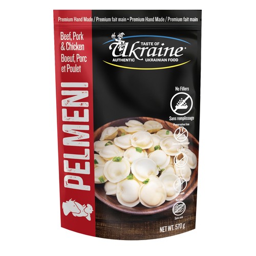 Taste of Ukraine Chciken Beef & Pork Pelmeni 570 g