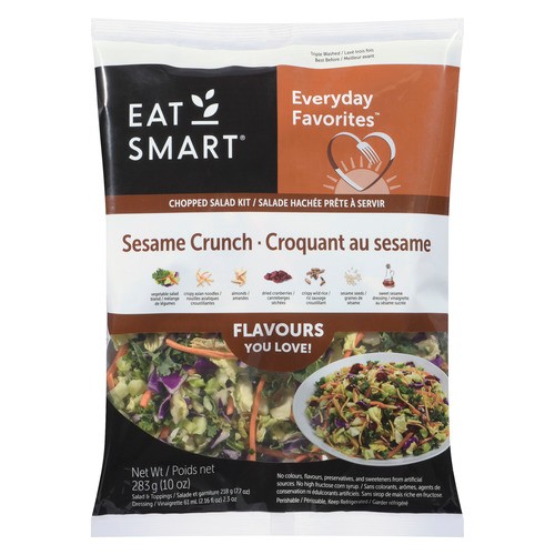 Eat Smart Salad Kit Sesame Almond Crunch 283 g