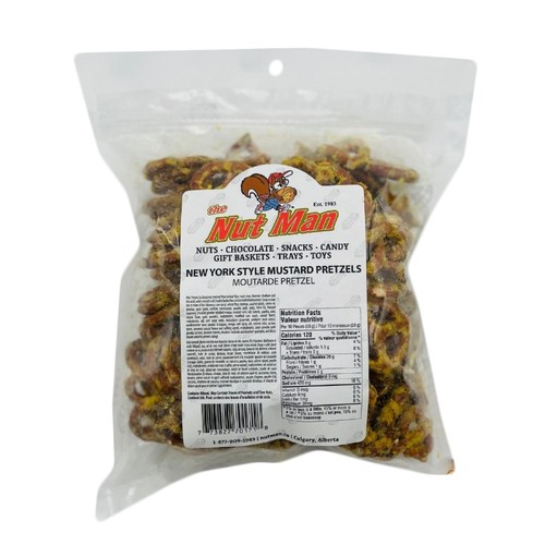 The Nut Man Snacks Mustard Pretzels 275 g