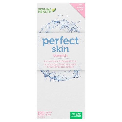 Genuine Health Perfect Skin Softgels 120 Count
