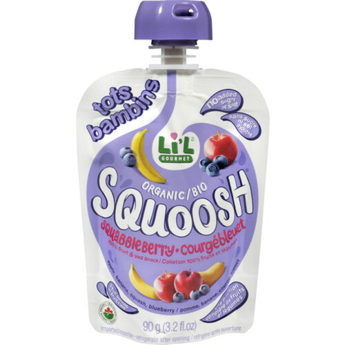 Baby Gourmet Organic Baby Snacks Squoosh Squabbleberry 90 g